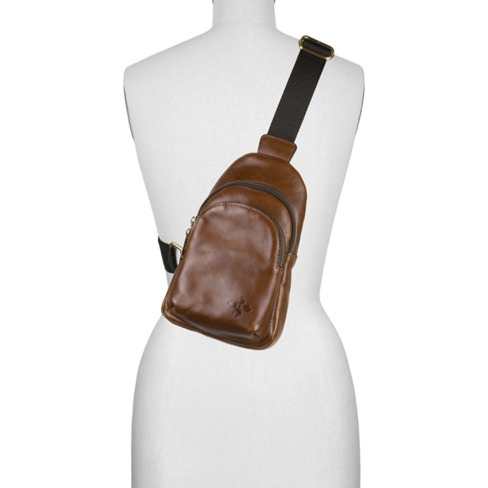 Patricia Nash Woman's Black Leather Sling Bag - Picture 5 of 5